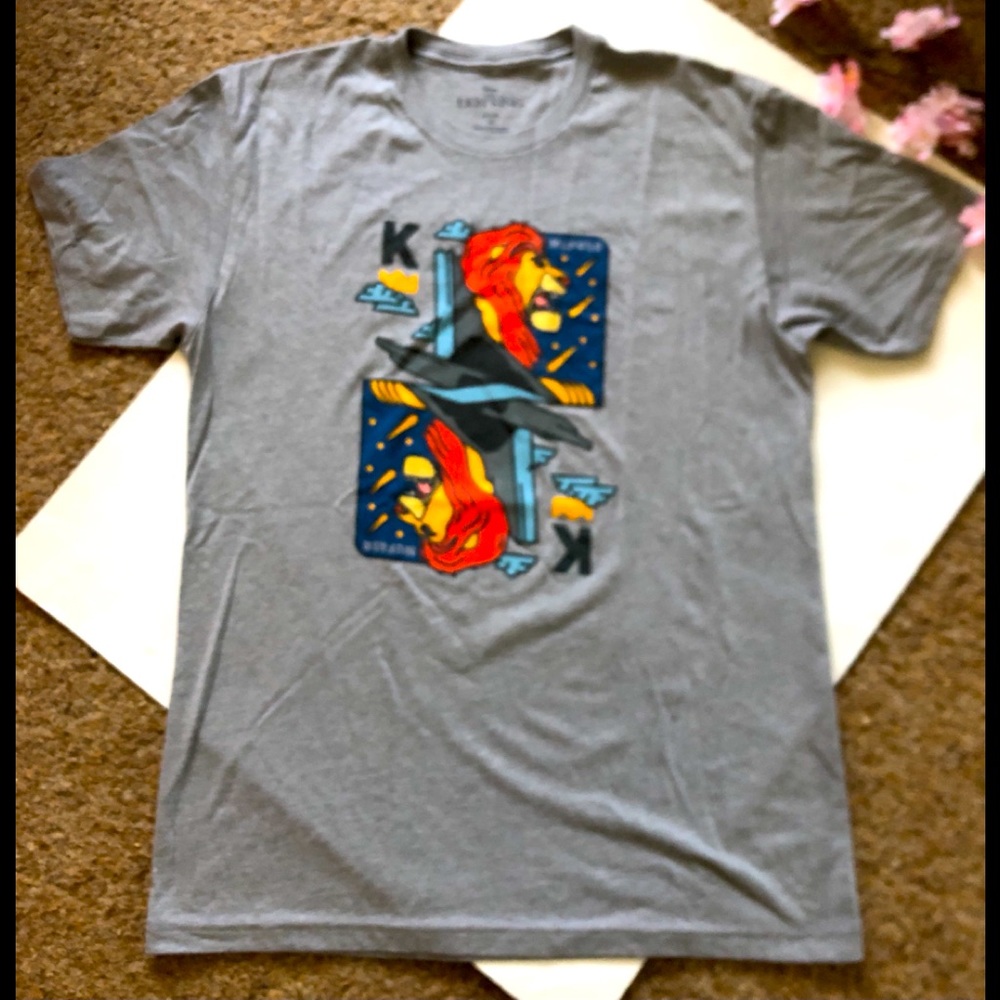 Disney the Lion King Men’s Gray T-Shirt